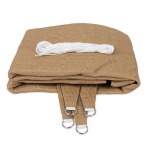 Voile d'ombrage Respirant, Cr&egrave;me 3 x 5 m