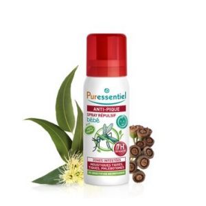 Puressentiel Anti Pique Bébé Spray 60ml Crème Multi Apaisante Bébé 30ml