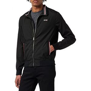 Schott Blouson court Kenton Noir - Couleur Noir - Taille S