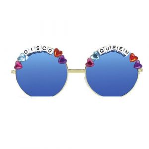 Paire de lunettes festives disco queen femme - générique 27027