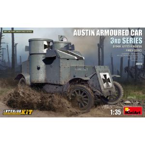Mini Art Maquette V&eacute;hicule Austin Armoured Car 3rd Series: German, Austro-hungarian, Finnish Service. Interior Kit