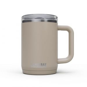 Camelbak Tasse Isotherme Anti-Fuite – Design Robuste | Isolation Sous Vide | Bumper Protecteur | Garde Boissons Chaudes/Froides Heures – 475 ml