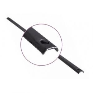 Torbel Tringle de cr&eacute;mone laiton - 1940 mm - dimensions 16 x 8 mm - vieux bronze