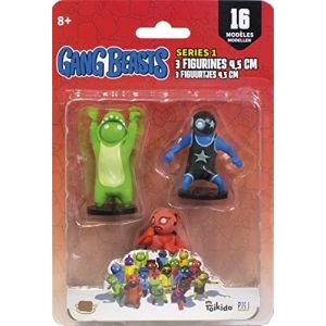 Image de Lansay Gang Beasts - 3 Figurines de 4,5 cm - Lot #1 - Figurines de Collection - Jeux Vidéos -