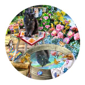 Sunsout Puzzle Reflets de Chaton