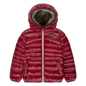 Doudoune droite matelassée capuche doublure sherpa