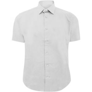 Russell Chemise à manches courtes Collection pour homme (2XL) (Blanc) - UTBC1033