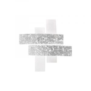 Gea Luce LARA P P arg - Plafonnier LARA 2xE27/52W/230V 50 cm argent