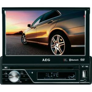 Image de AEG AR 4026 - Autoradio 1 DIN avec écran tactile 7" bluetooth et port USB