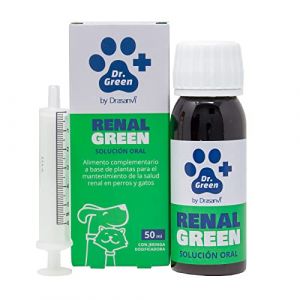 Drasanvi Renalgreen sa&uacute;de renal c&atilde;es e gatos 50 ml - DR GREEN
