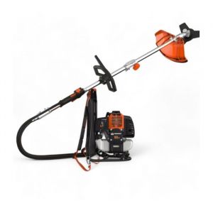 Daewoo Débroussailleuse à dos thermique 2 temps, 51,7 cm3, avec fil et lames 3 dents - DBC520BG