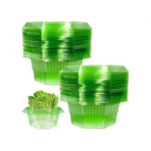 Colliers Anti-Limaces 20 Pi&egrave;ces en Plastique, Anneaux de Protection pour Plantes et Potager, Barri&egrave;re &Eacute;cologique Bord Inclin&eacute; &agrave; 45&deg;