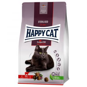 Happy cat Sterilised Adult bœuf des Préalpes pour chat - 2 x 10 kg