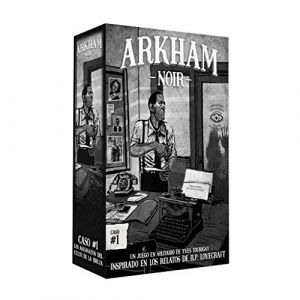 Asmodée Jeu de cartes solo Arkham Noir Witch Cult Murders