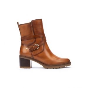 Pikolinos Pour femme. Bottines en cuir marron Llanes - Hauteur du talo
