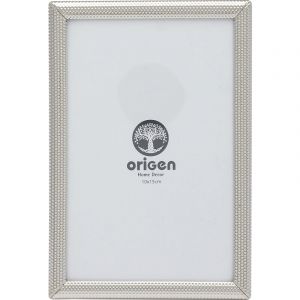 ORIGEN Home Decor Marco foto Marcos Plateado Rectangular 16x11x2cm<br /><br />