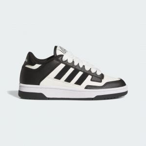 Adidas Chaussures Rapid Court Low blanc pur noir intense junior - 38(2/3)