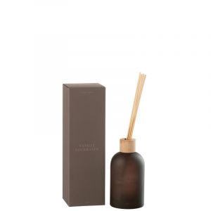 J-Line Diffuseur paraffine marron h.27.5cm