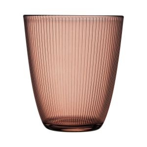 Luminarc Verre &agrave; eau marron 31cl Concepto Stripy Agate