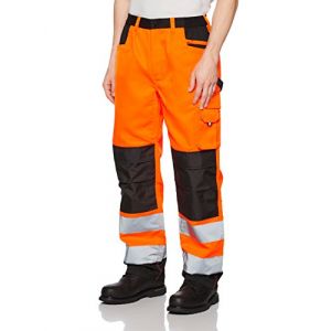 Result Pantalon multipoche haute visibilité Homme Classe 2 Orange XL