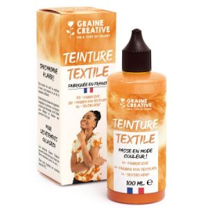 Graine Créative Teinture textile - Rouille - 100 ml