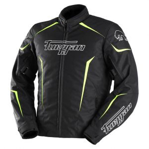 Furygan Blouson textile Yori noir/blanc/jaune fluo- M