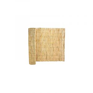 Visiodirect Canisse en bambou, clôture de jardin, couverture de protection contre le vent et le soleil - Profondeur 120 x Longueur 500 cm