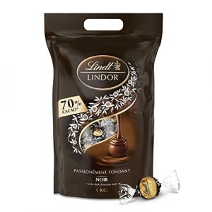 Lindt Sachet Lindor doypack Noir 70% 1kg