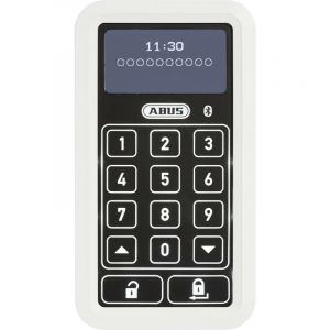 Abus Serrure à code numérique ABHT10134 en façade 6 V Bluetooth