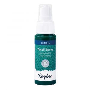 Rayher Spray Textile, Vert Pin, Flacon 50ml