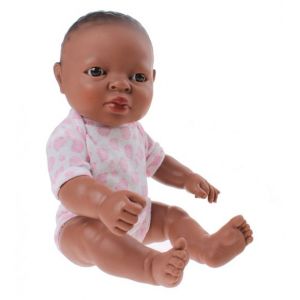Berjuan poupée bébé Nouveau-né africain 30 cm fille