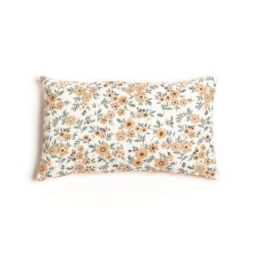 Declikdeco Coussin forme imprimé en coton rose 30x50