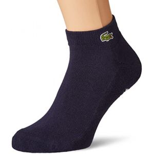 Lacoste Sport RA4188 Chaussettes, Marine/Argent Chine, 35/38 Mixte