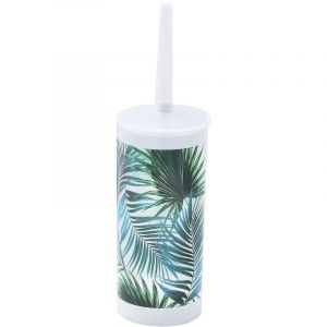 Tendance Brosse WC avec support déco Tropicale