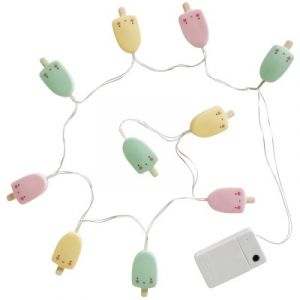 A Little Lovely Company Guirlande lumineuse mini glace