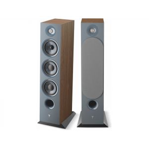 Image de Focal CHORA 826 dark wood X1 - Enceinte colonne