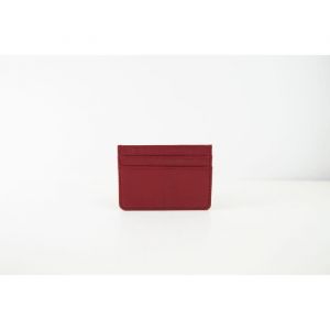 KHLONE Porte Cartes en Cuir Le Saturday Night Fever Rouge