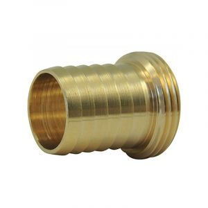 Ezfitt Embout male cannelé - fileté male en laiton - ø a: 3/4'' | ø b: 19mm
