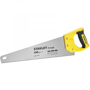 Stanley Scie &eacute;go&iuml;ne &agrave; bois universelle sharpcut coupe fine 450mm St T20370-1