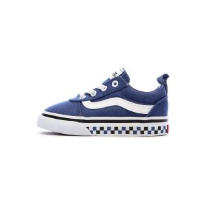 Vans Garçon Unisex Kinder Ward Slip-on Basket, Variety Sidewall Blue, 19 EU