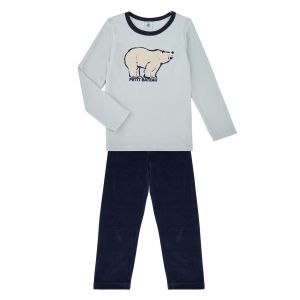Petit Bateau Pyjamas / Chemises de nuit CLARINETTE Marine - Taille 36 mois,4 ans,5 ans
