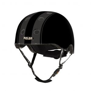 Image de Melon Casque Urban Active Stripe Tease Decent Double Noir - M-L / 52-5