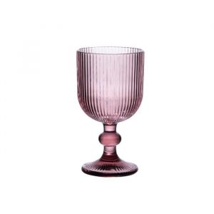 Table passion Boite de 6 verres à pied 25 cl dolce rose