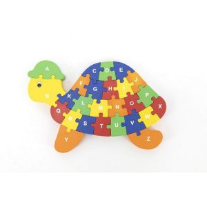 Sapin Malin Puzzle Alphabet & Chiffres TORTUE FSC