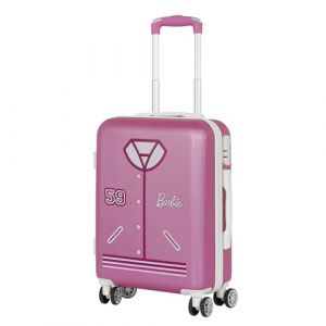 Karactermania 06978 Unisex Valise Cabine ABS 4 Roues Varsity, Rose, Taille Unique