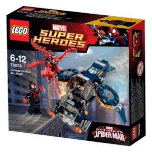 Image de Lego 76036 - Super Heroes : Marvel Comics - L'attaque aérienne de carnage contre le Shield