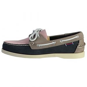 Sebago Docksides Portland Archive Blue lt Grey Pink 7111PSW A5P Pointure 41