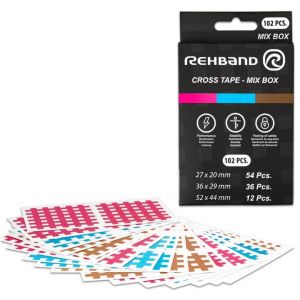 Rehband Lot de 102 bandes de grille