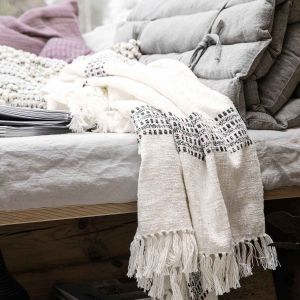 Image de House Doctor Plaid en coton écru Kolonia