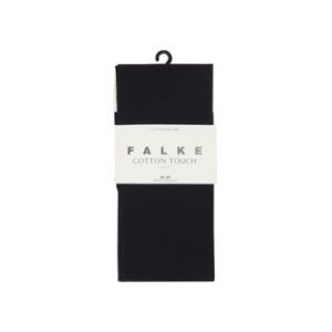 Falke Cotton Touch, Collant Femme, Opaque, Noir (Black 3009), S-M (1 Paire)